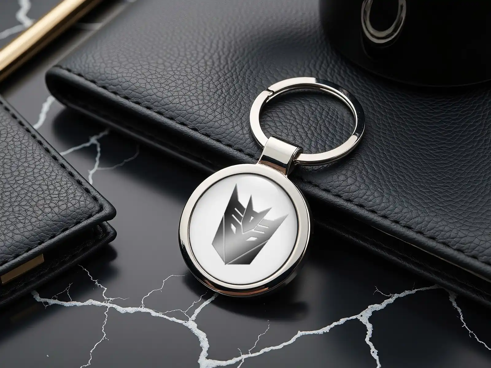 Custom Keyfob Max Pro Edition Photo Domed Metallic